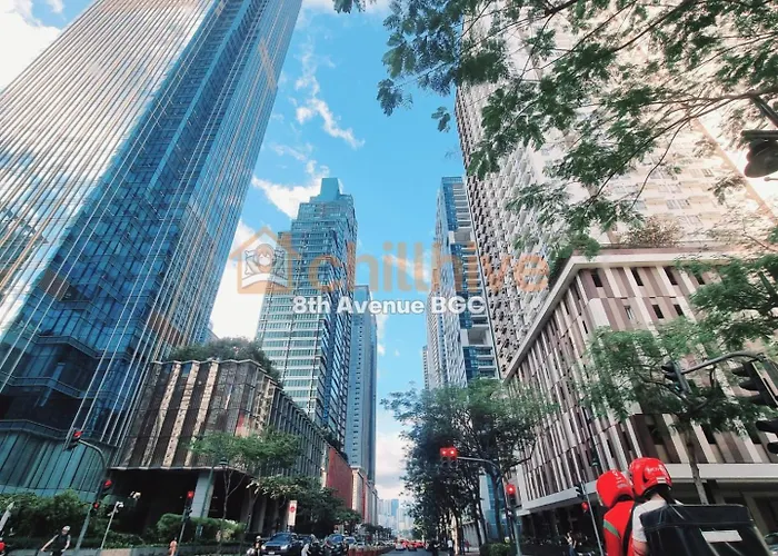Luxe 1br In Bgc Across Mitsukoshi, Uptown #upt223f Сasa de vacaciones Manila